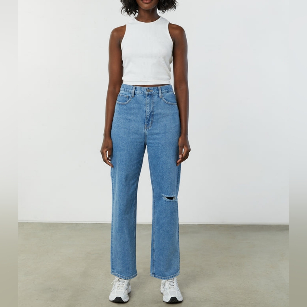 Straight Leg Jeans